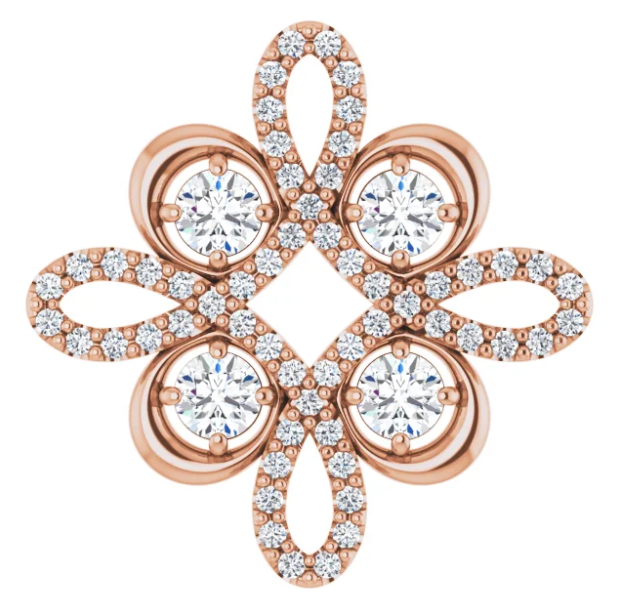 Clover Diamond Pendant