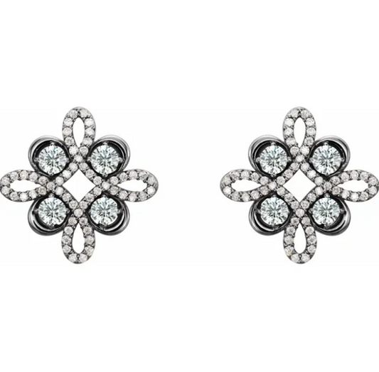 Clover Diamond Earrings