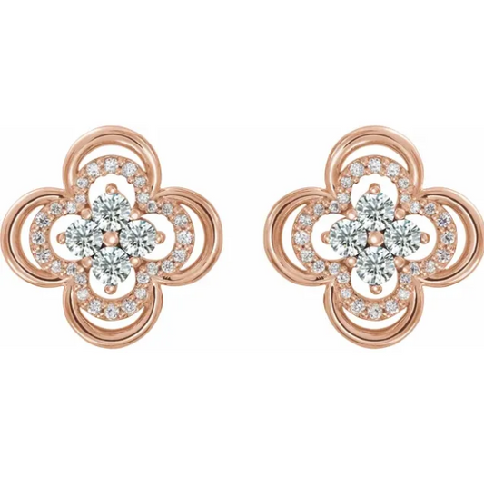 Clover Diamond Earrings