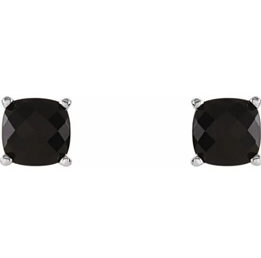 Fritillaria Onyx Stud Earrings