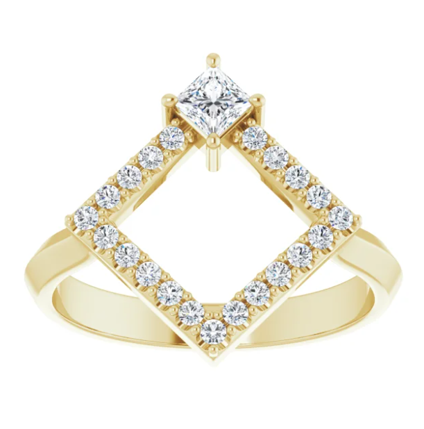 Dahlia cut diamond deals